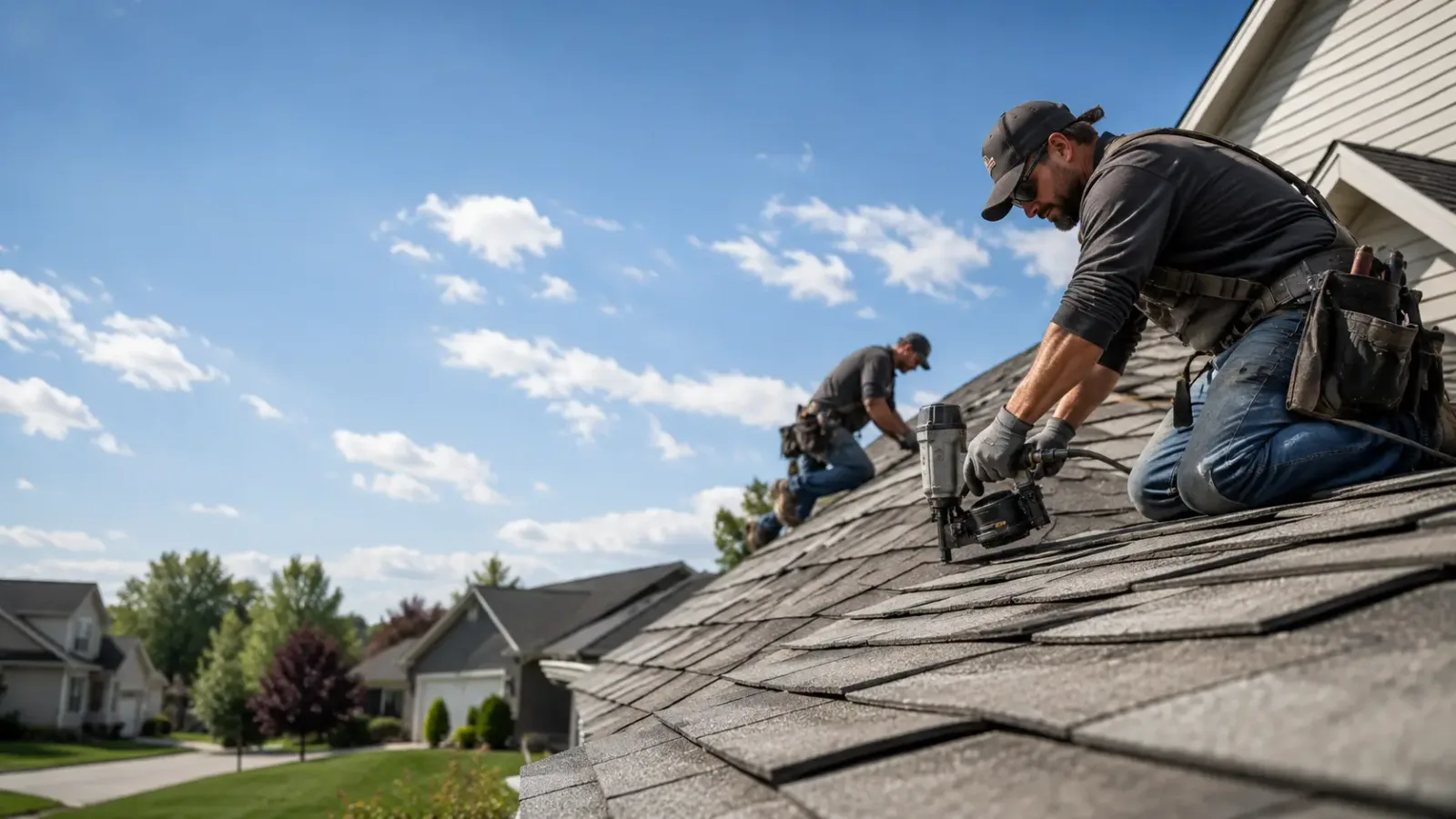 Storm Damage Roof Repair in Hunter, KS near me